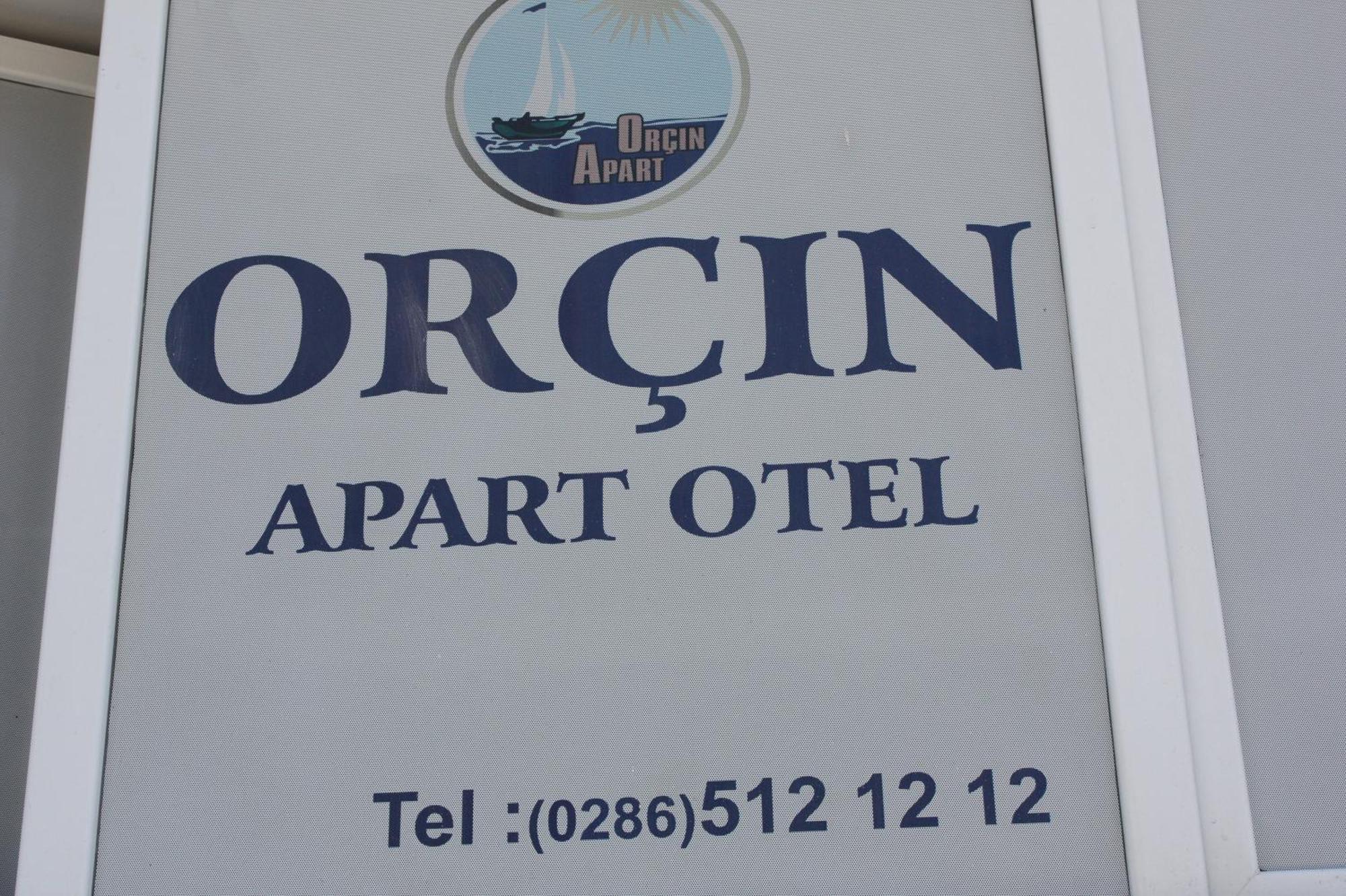 Orcin Apart Hotel Lapseki Exterior foto
